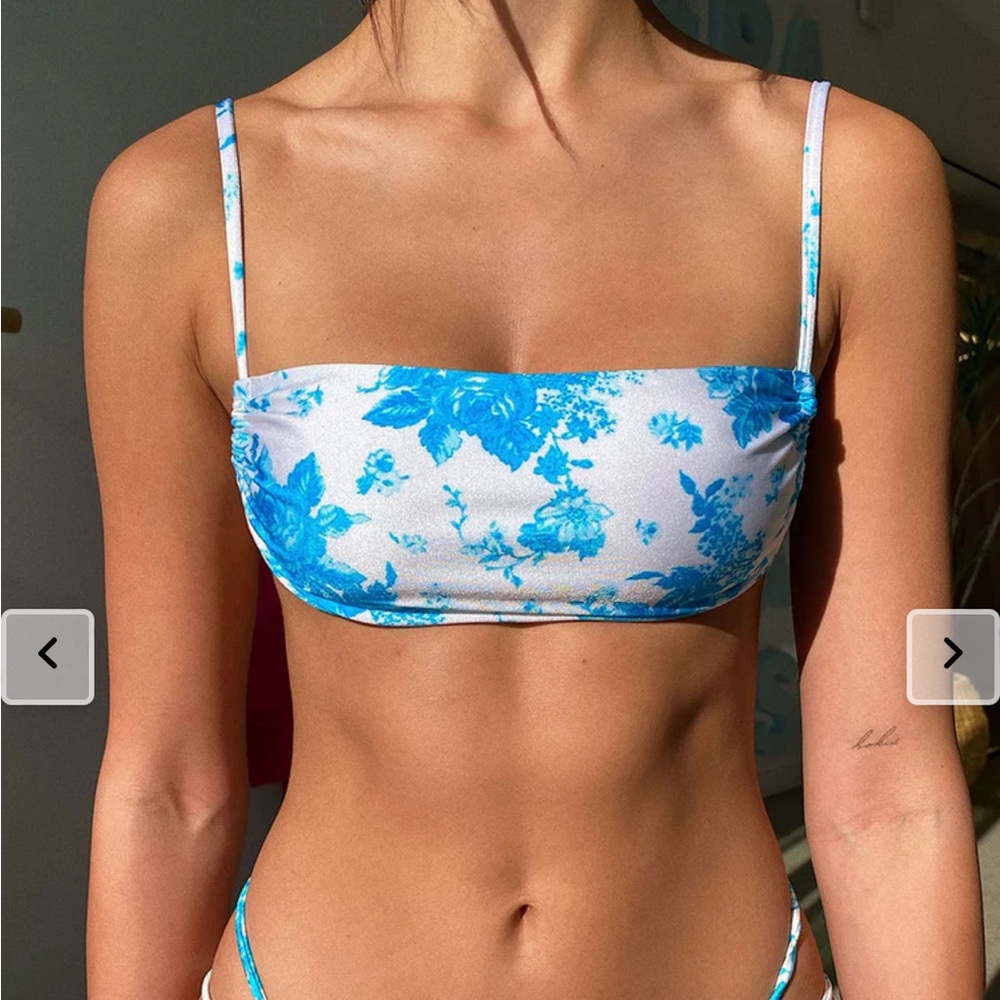 Frankie’s Bikinis Kailyn Bandeau Bikini Top